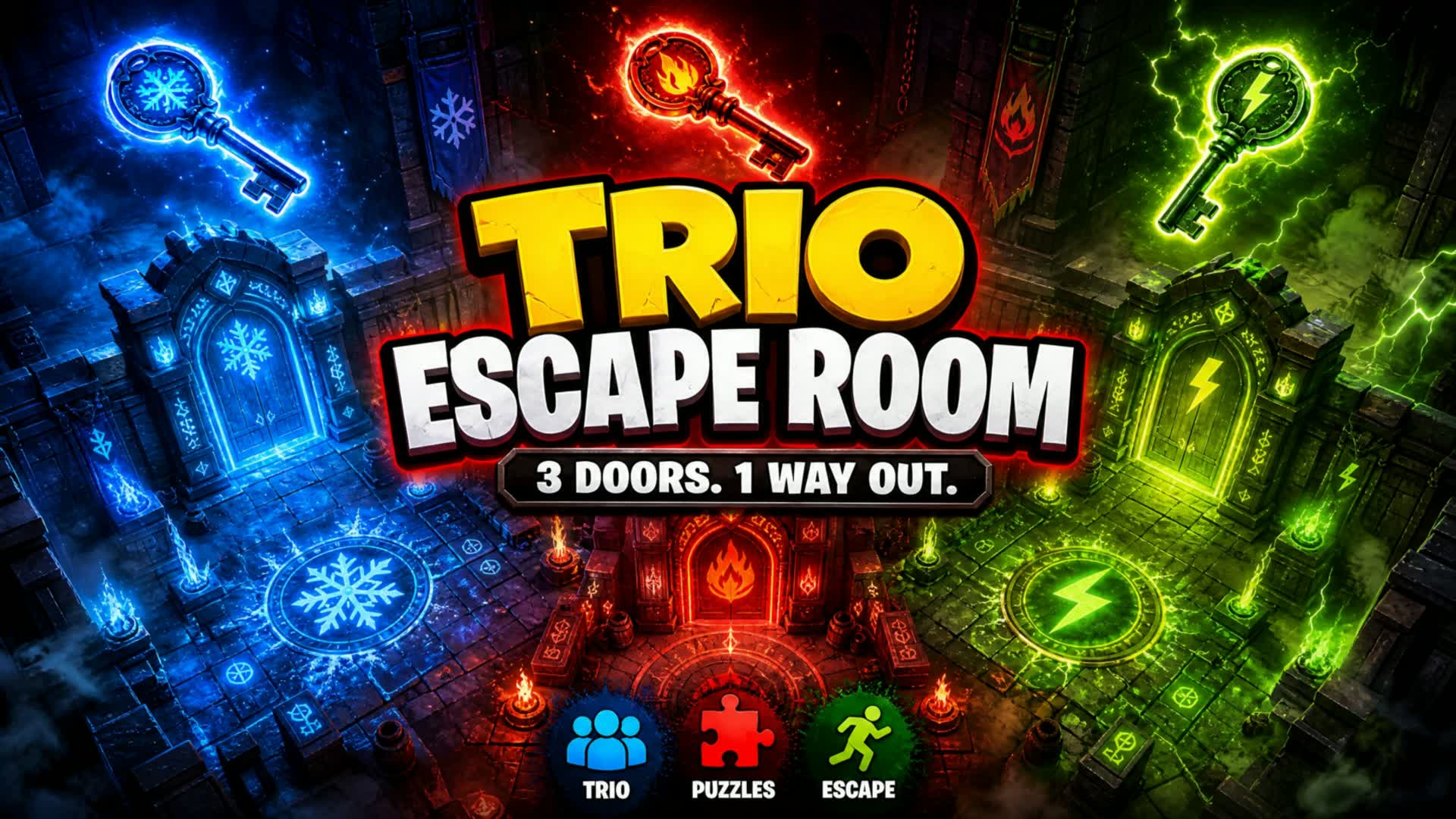 TRIO ESCAPE | 3 DOORS