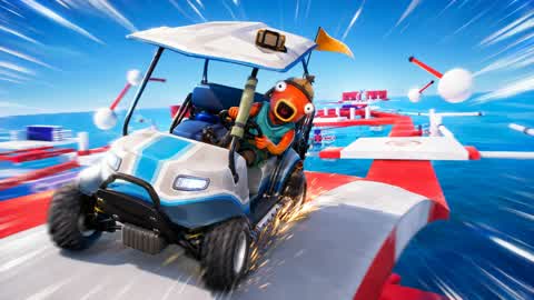 IMPOSSIBLE OBBY ON A GOLF CART