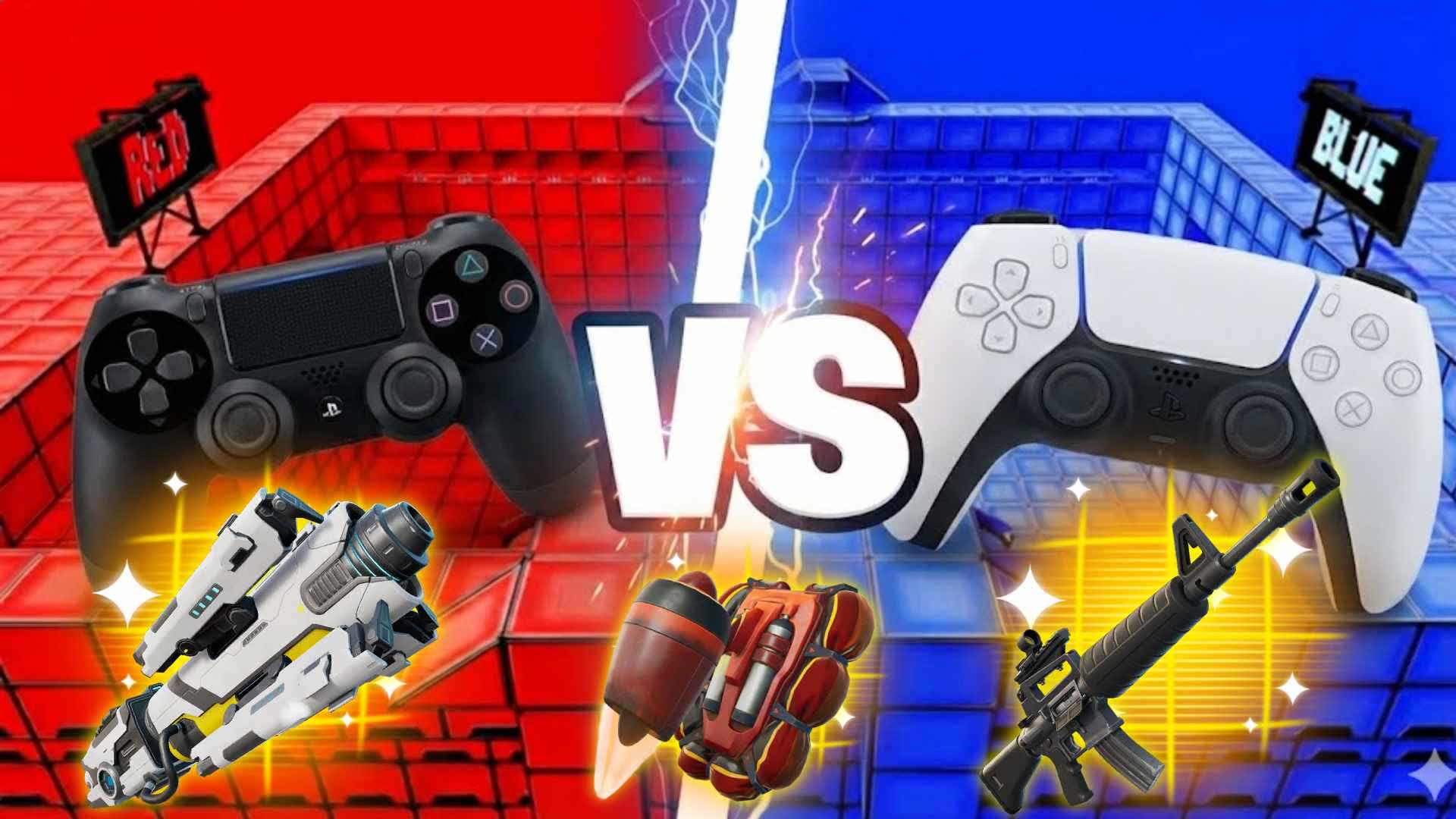 Chapter 7 PS5 VS PS4 RED VS BLUE 🔴🔵