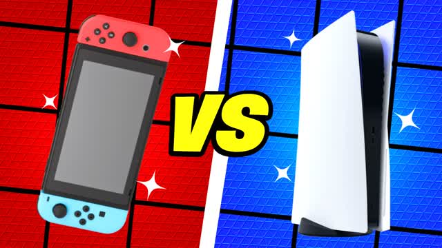 SUPER PS5 VS SWITCH RED VS BLUE🔴🔵