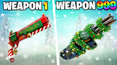 ❄️ WINTERFEST GUN GAME 🔫 ALL WEAPONS🎯