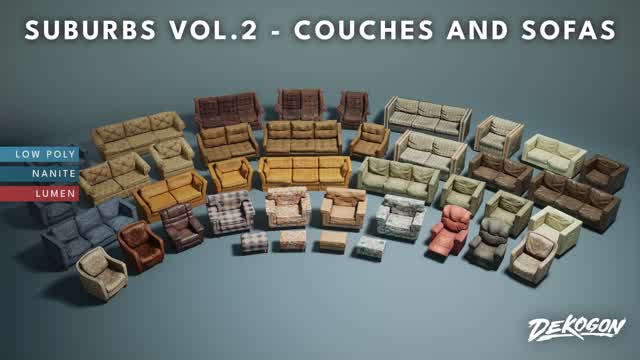 Suburbs VOL.2 - Couches and Sofas