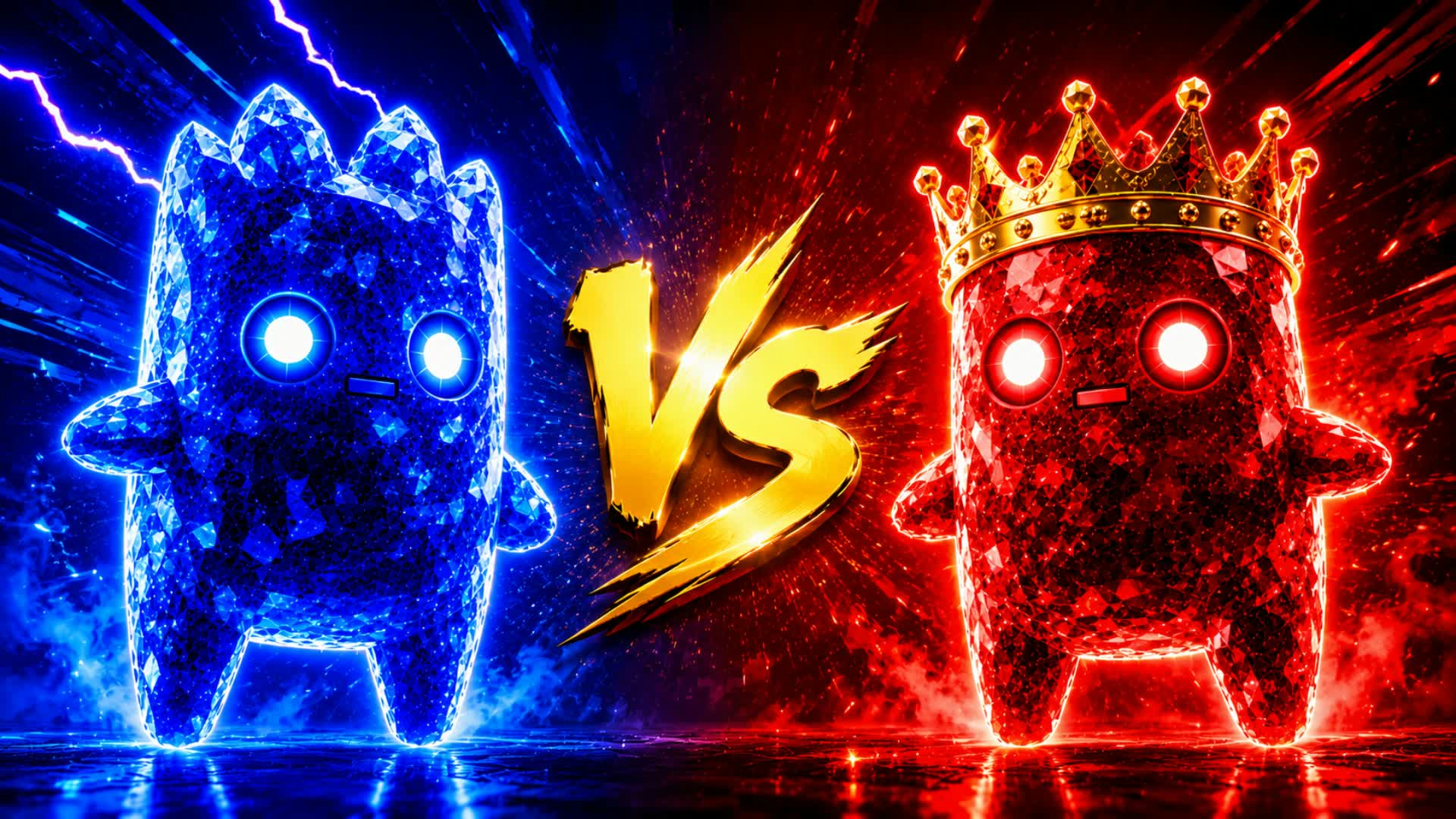 CRAZY RED VS BLUE 🔴🔵BEST 3 5