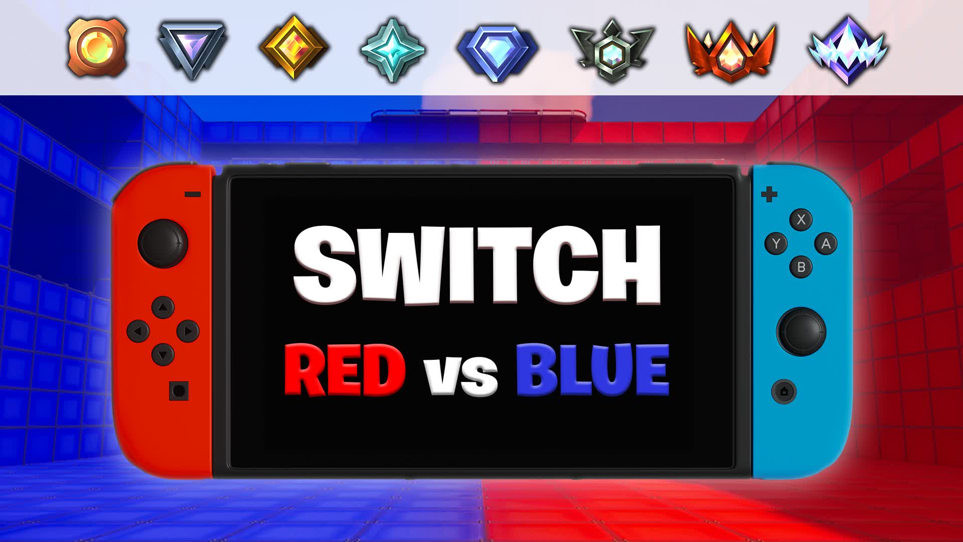 Switch Red vs Blue 🔴🔵 355905954511 by spaze Fortnite Creative Map