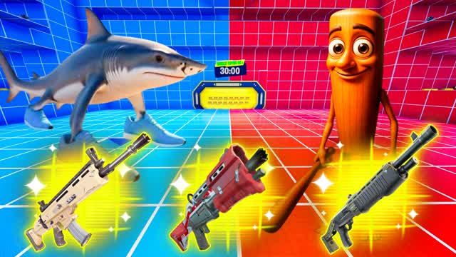 MEGA ULTRA RED VS BLUE🔴🔵