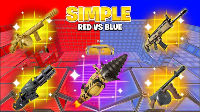 SIMPLE RED VS BLUE 🔴🔵