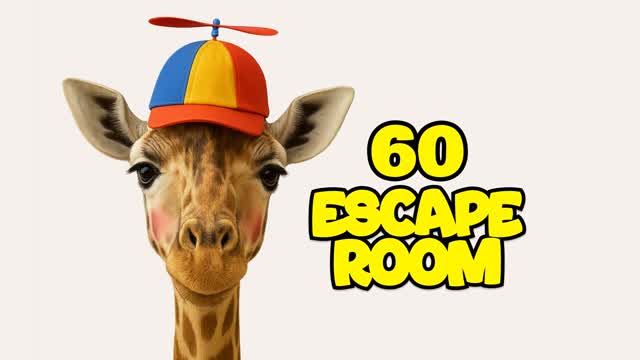 🦒60 ESCAPE ROOM Giraffe🔒