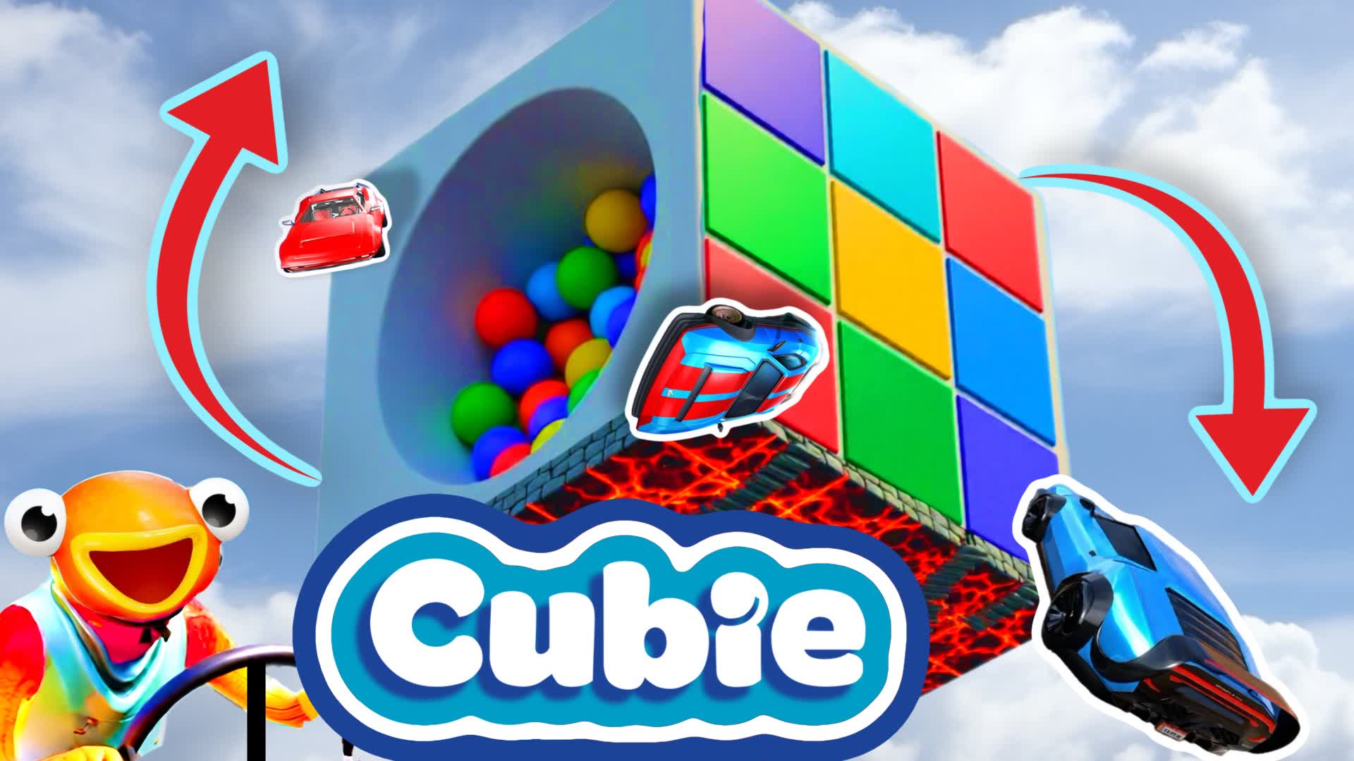 Winter CUBIE - Car mini games demo derby
