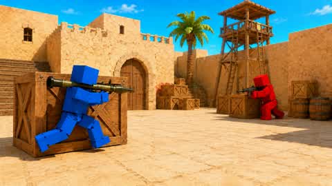 MEGA RED VS BLUE 🔴🔵 (NEW)