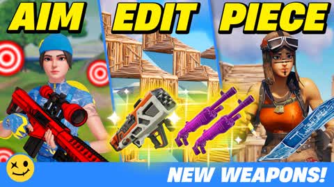 🎯Aim Edit Piece Control & 1v1 Freebuild