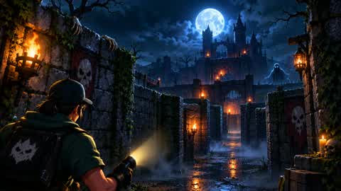 The Haunted Maze 🧟