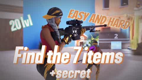 Find the 7 items + secret