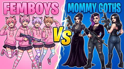 Femboys vs Goth