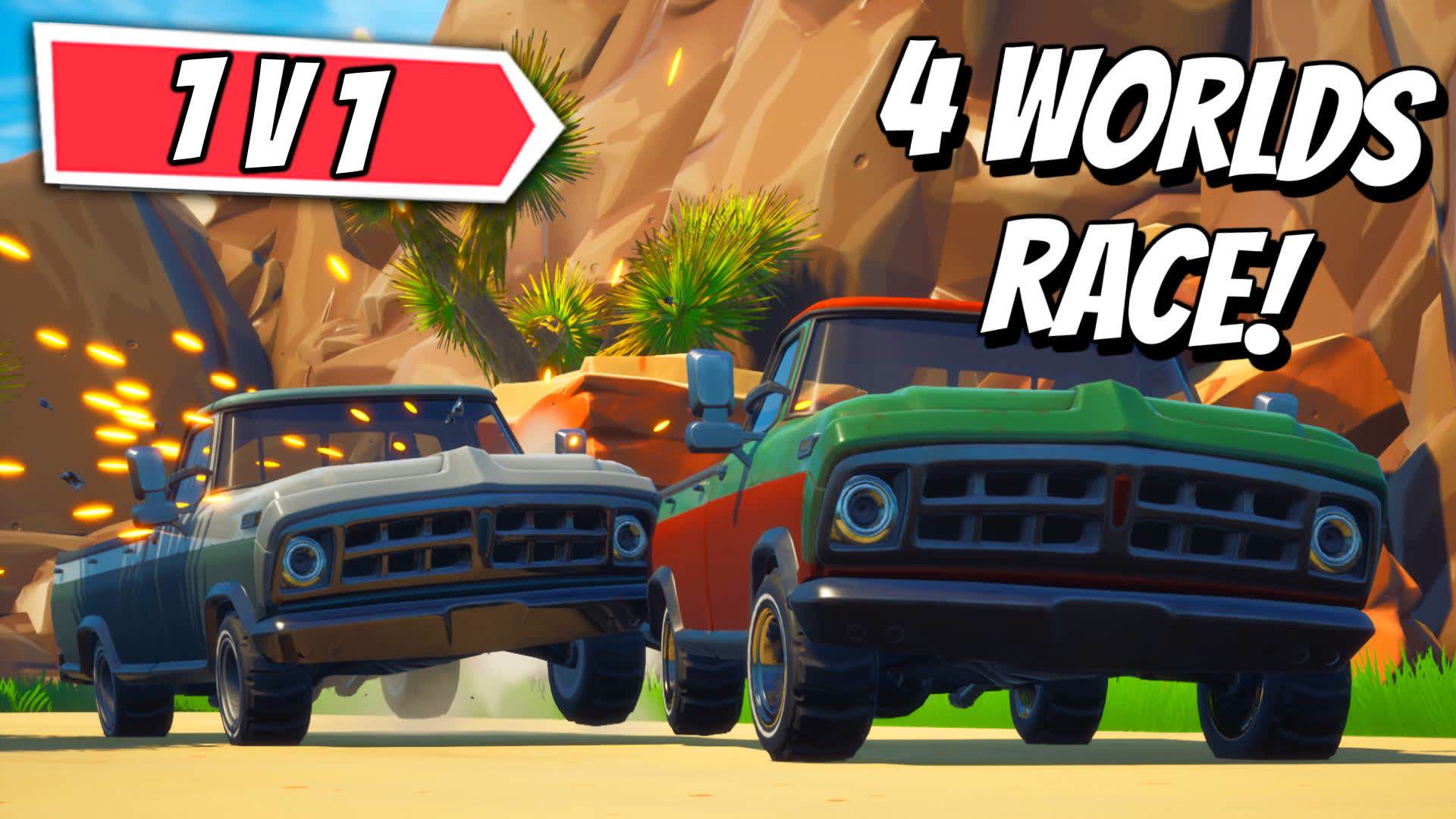 1v1 4-Worlds Race