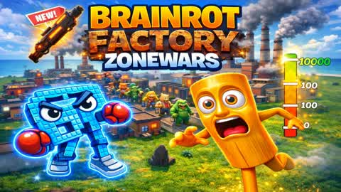 BRAINROT FACTORY ZONE WARS🏭