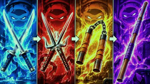 TMNT ARENA FIGHTING