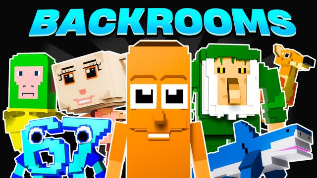 BACKROOMS BRAINROT SURVIVAL [HORROR]