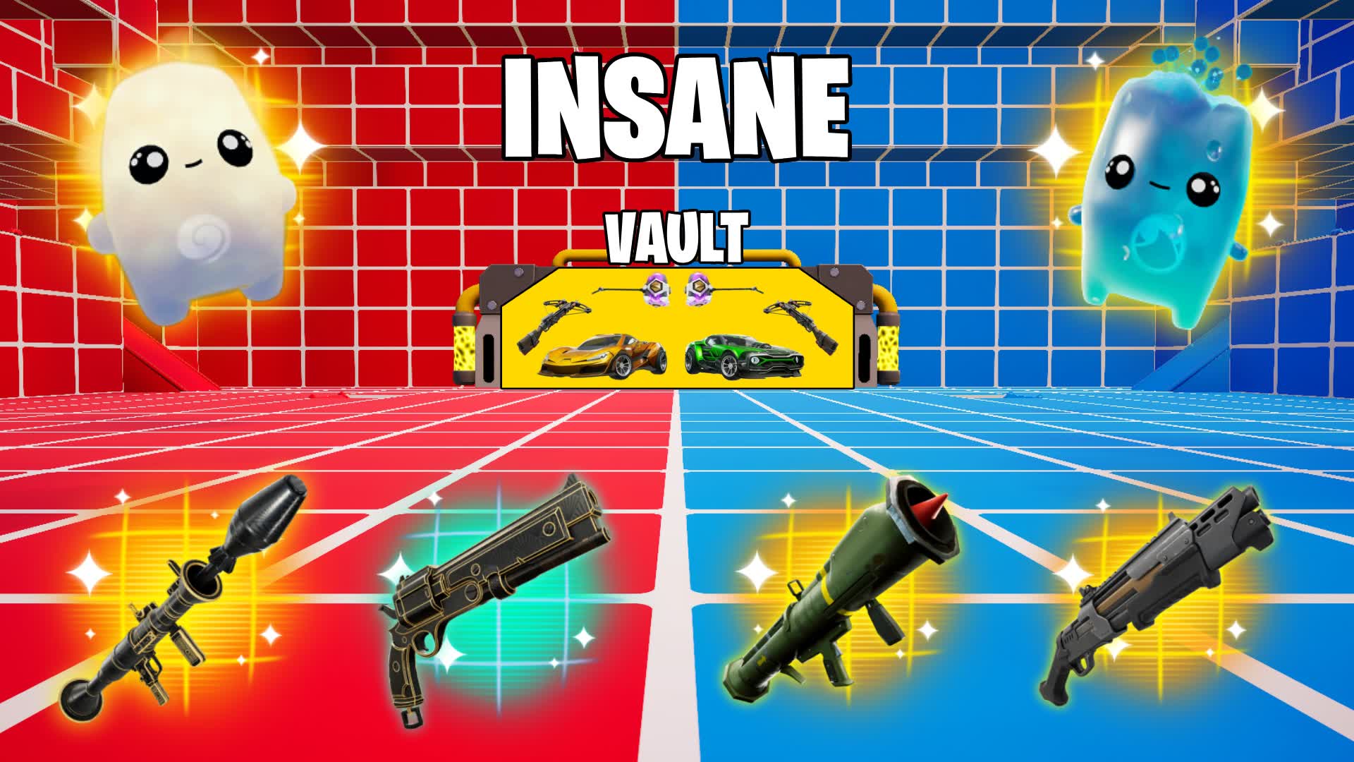 INSANE RED VS BLUE 🔴🔵