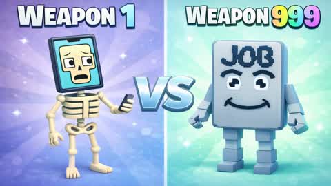 😎 MEME GUN GAME 🔫 WINTER ONE SHOT