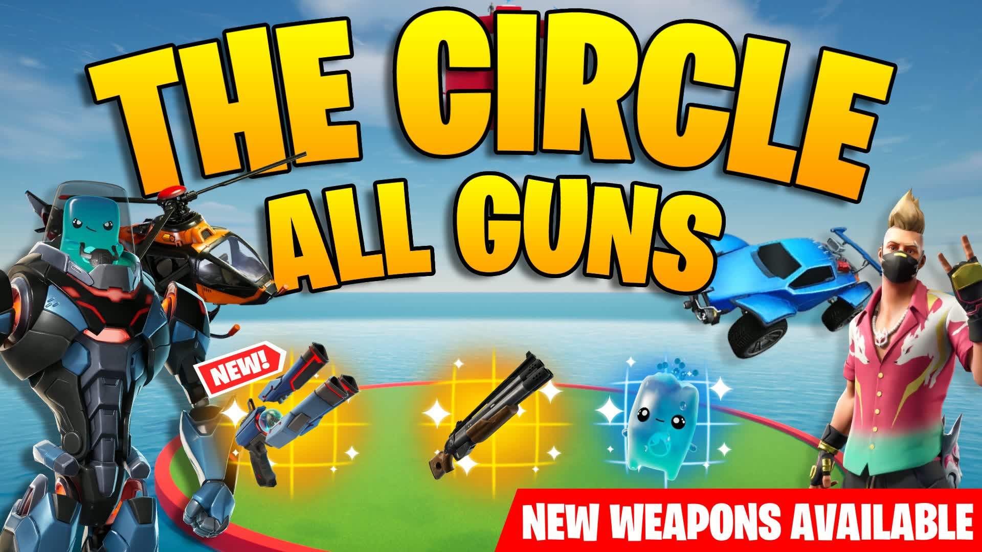 The Circle 1v1 - All Guns