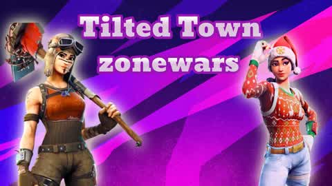 Tilted town