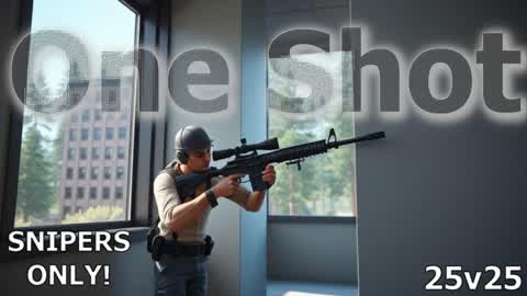One Shot - Snipers 25v25 TDM
