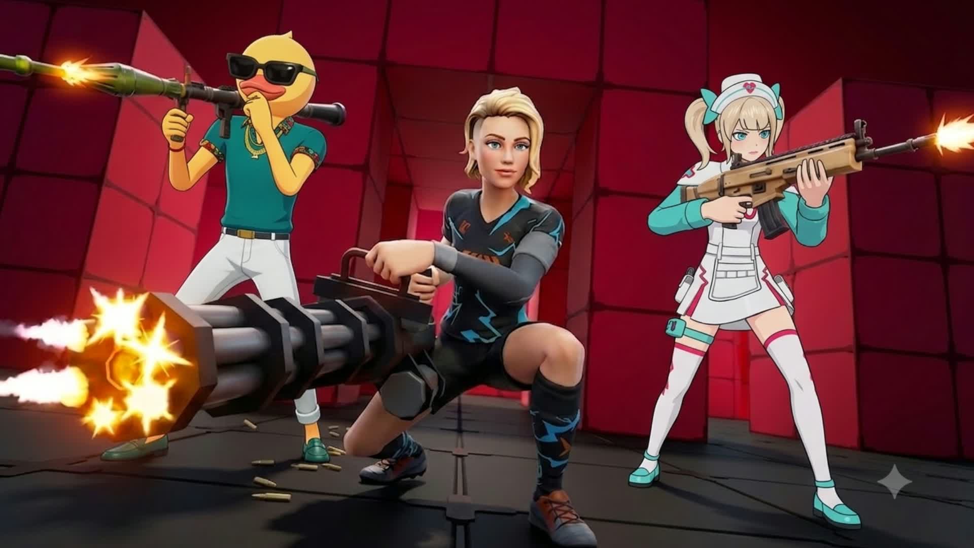 SECRET RED VS BLUE