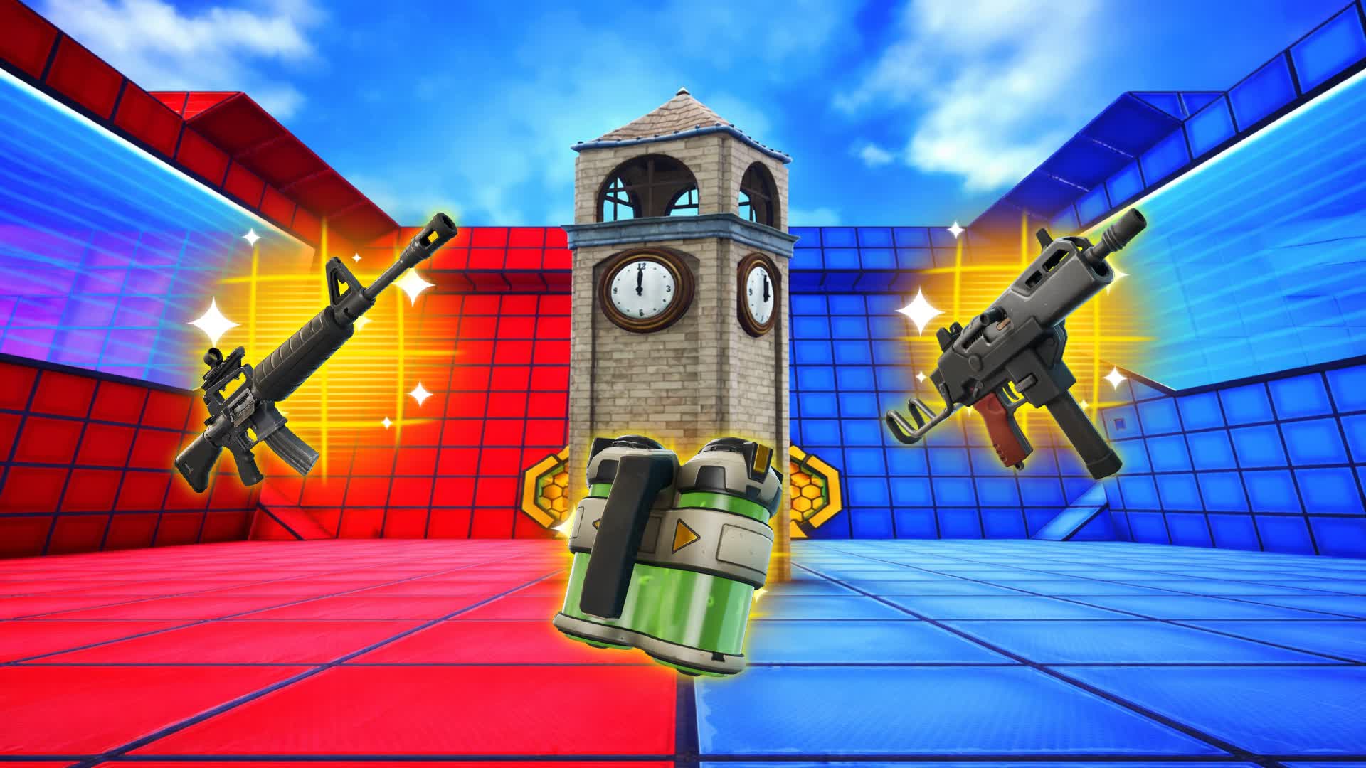 FIGHT TILTED TOWERS RVB🔴🔵