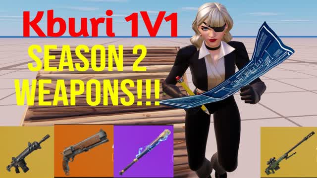 SEASON 2 WEAPONS {Kburi}1v1 Build Fights