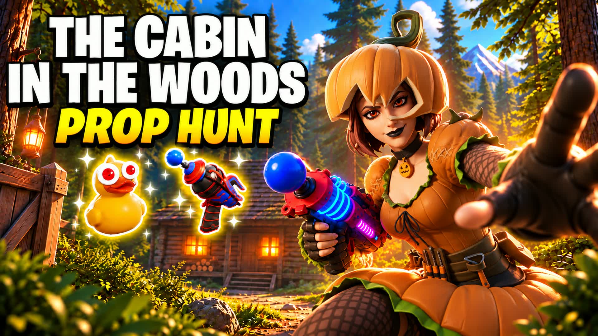 THE CABIN IN THE WOODS - PROP HUNT 🏕️