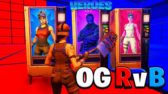 OG RED VS BLUE HERO 🔴🔵 UNC BHE RASF