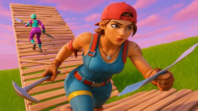 フォートナイト 🔵 50+ BLUE EASY OBBY DEATHRUN 🔵 8660-4000-7559 by rauli20