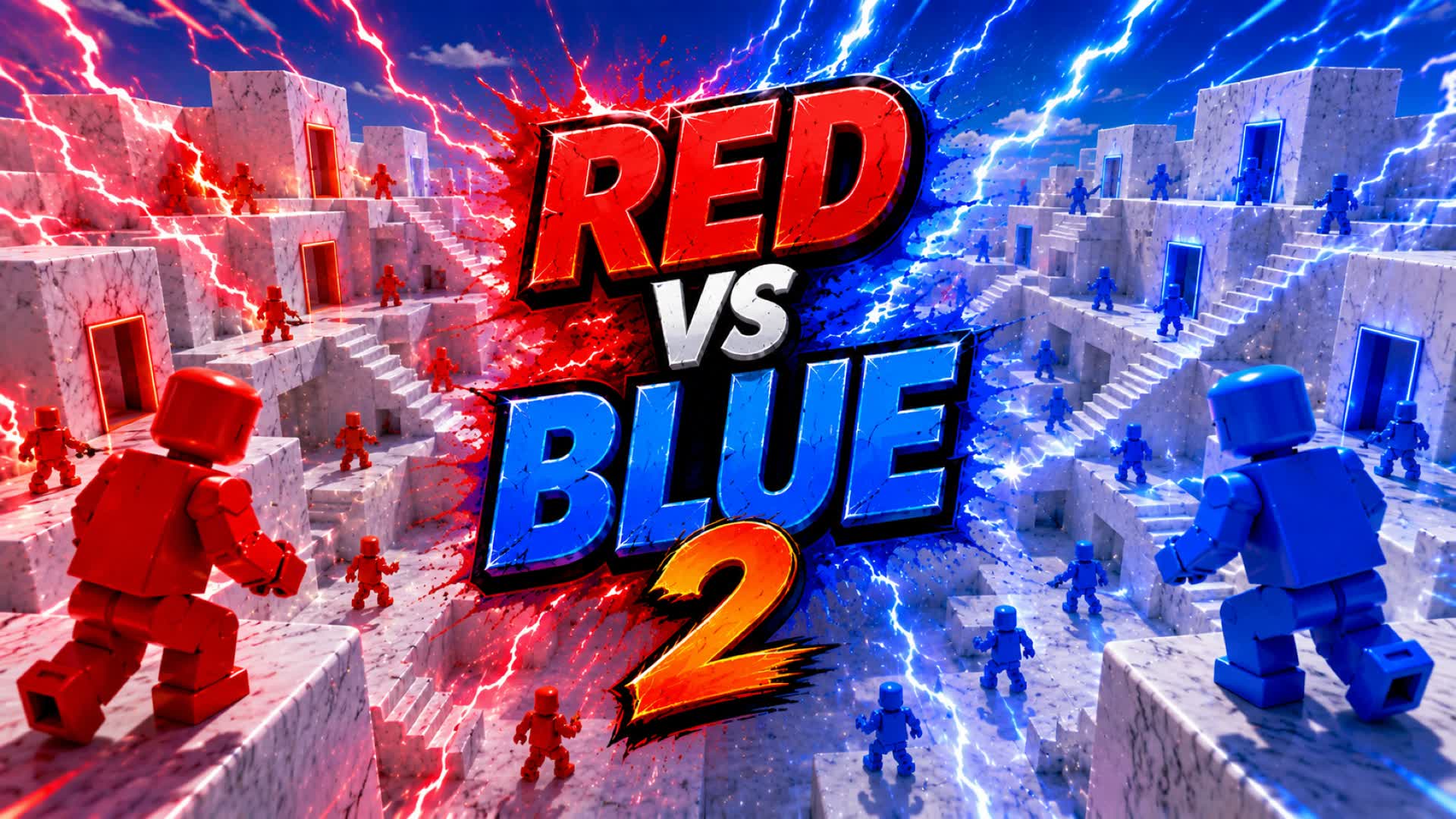 RED VS BLUE GAME 4