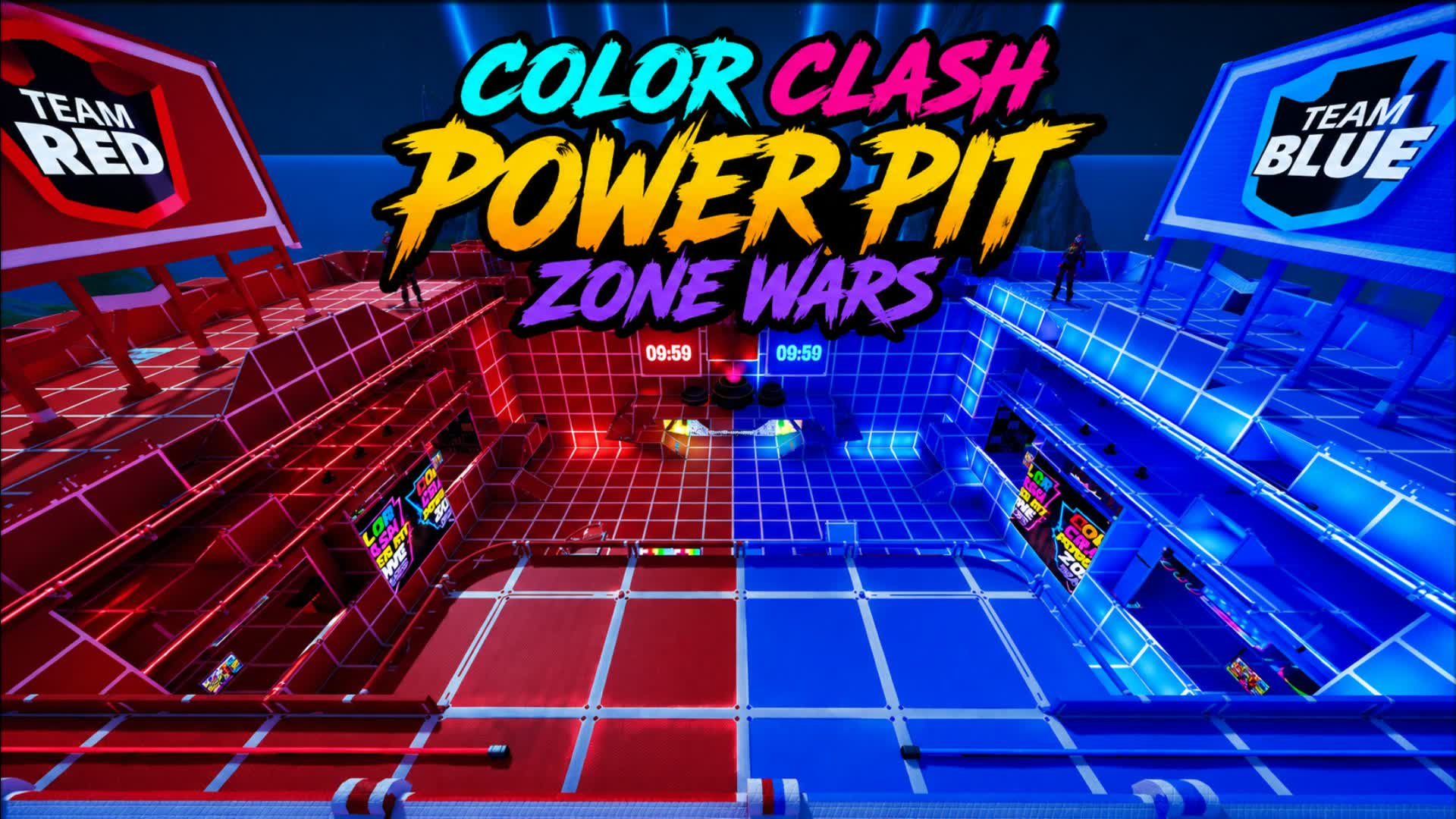 COLOR CLASH POWER PIT ZONEWAR