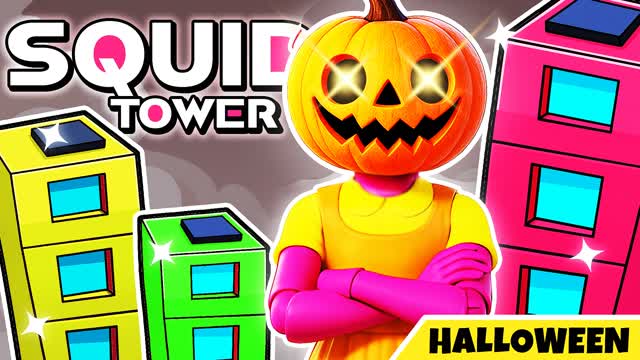 🔴 SQUID GAME TOWER [HALLOWEEN]