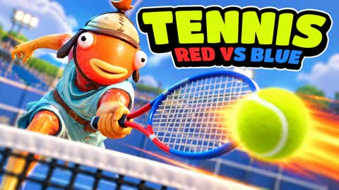 Fortnite Tennis RED VS BLUE🎾