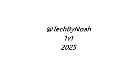 Techbynoah 1v1 2025