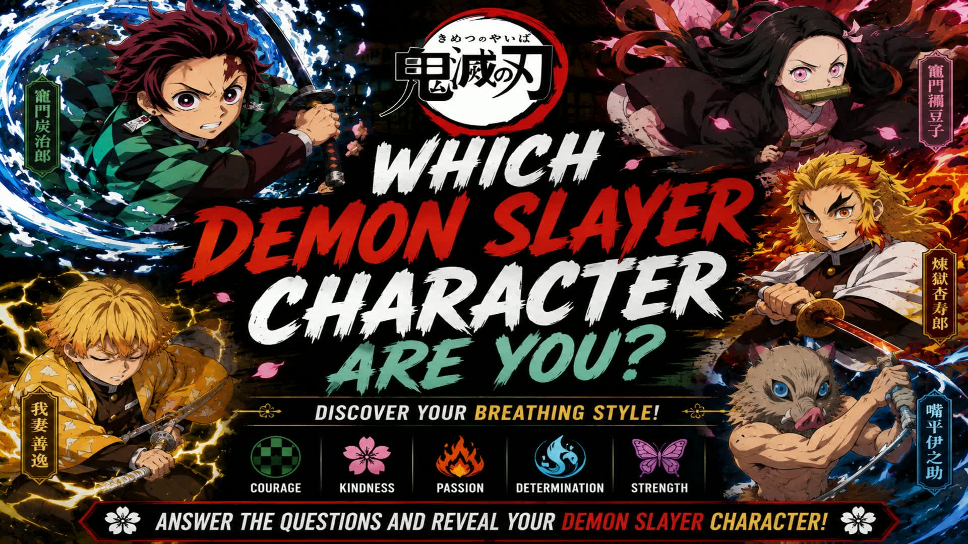 Which Demon Slayer Character Are You?