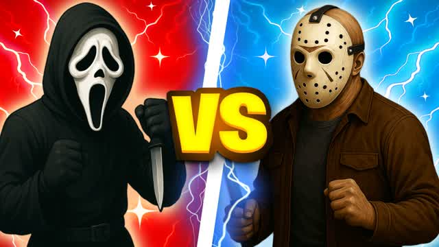 GHOSTFACE VS JASON - INSANE RED VS BLUE