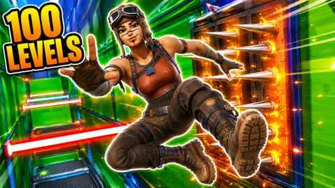100 LEVEL NOOB DEATHRUN 🌈💀