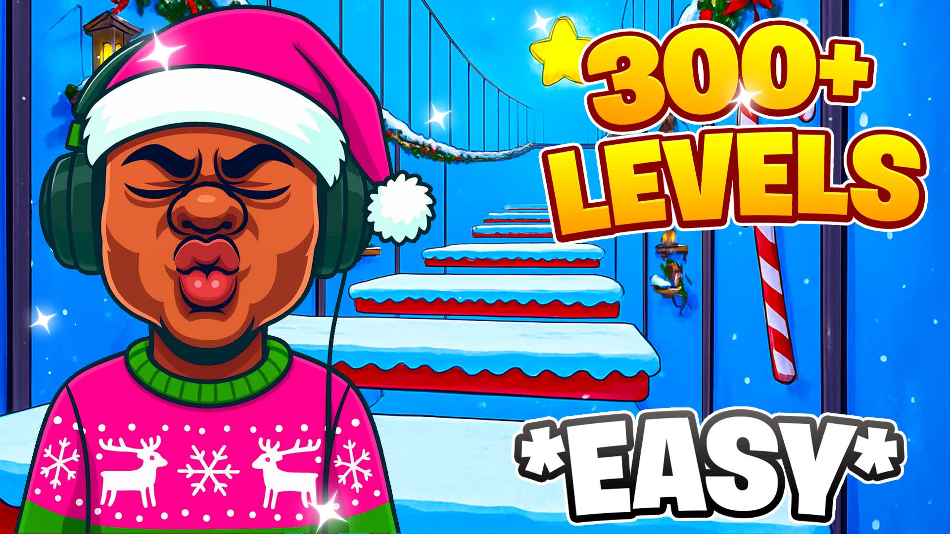 ❄️ EASY PARKOUR 300+ ❄️