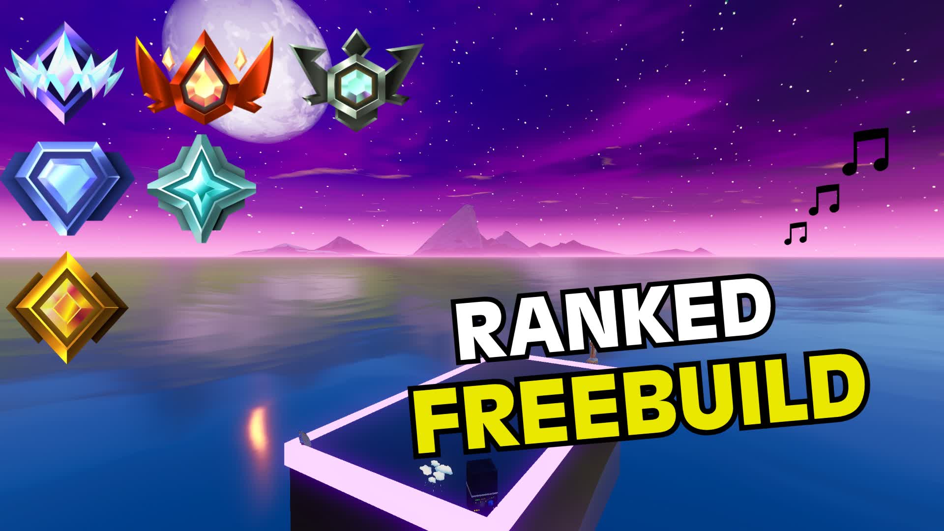 📝RANKED FREEBUILD [WITH MUSIC]