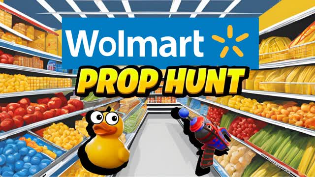🤫😎Prop Hunt in Wolmart😎🤫
