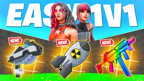 EASY 1V1 🎯 ALL GUNS & VEHICLES 🎯