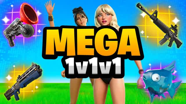 MEGA 1V1V1 1V1 FFA