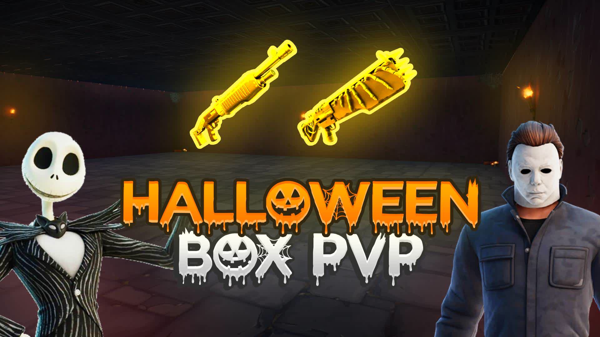 HALLOWEEN BOX PVP 📦 408931658692 by tichuu Fortnite Creative Map