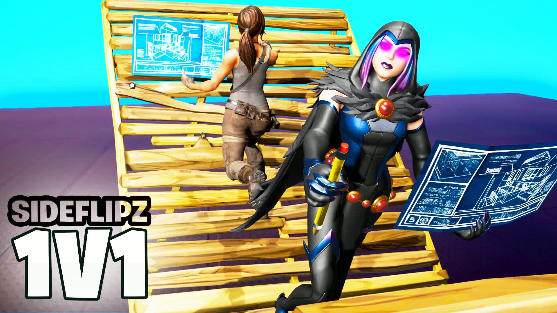 SIDEFLIPS 1v1 ビルドファイト