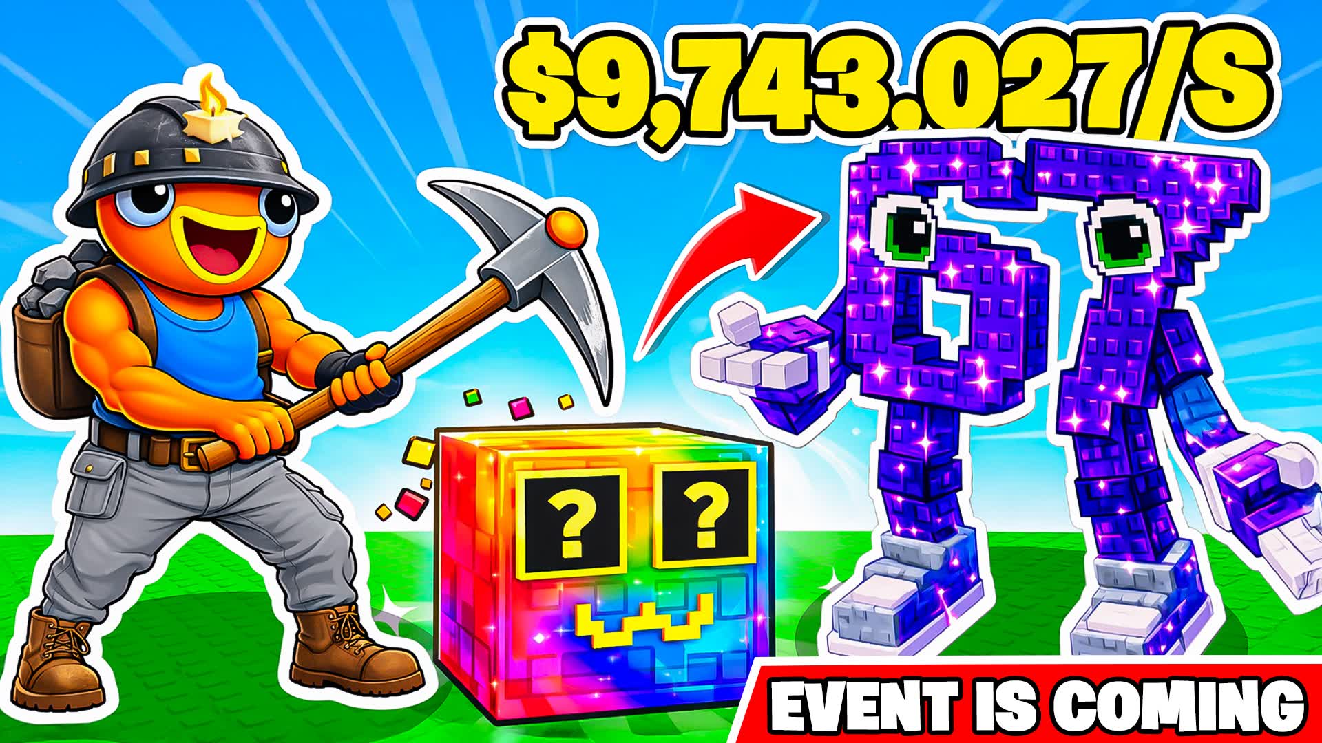 BREAK ALL LUCKY BLOCKS