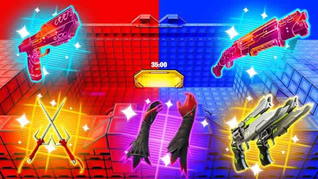SUPER RED VS BLUE đŽđ”FREE FOR ALL