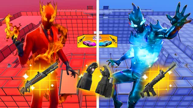 HYPER RED VS BLUE🔴🔵